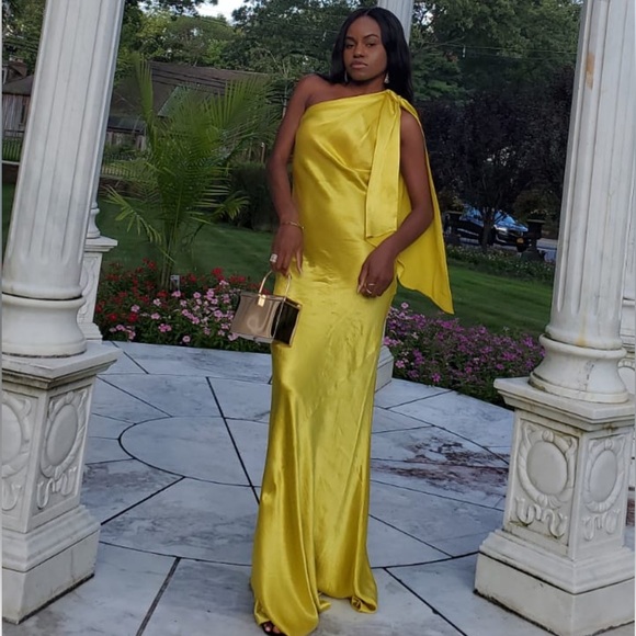 Zara satin evening dress - Picture 6 of 7